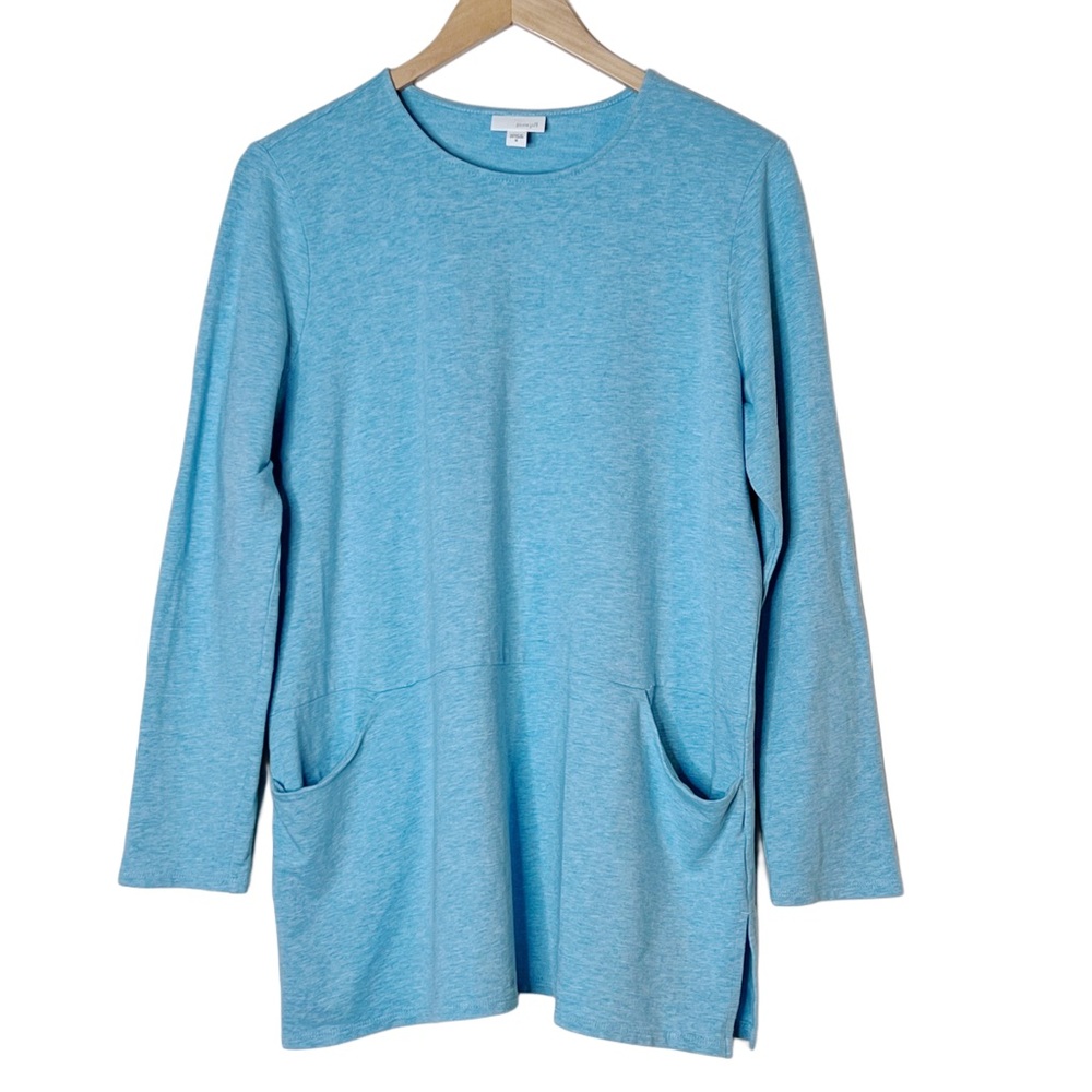 J. Jill Pure Jill Long Sleeve Cotton Modal Tunic - Size Medium